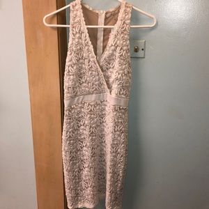 FITTED LACE DRESS - DRY GOODS